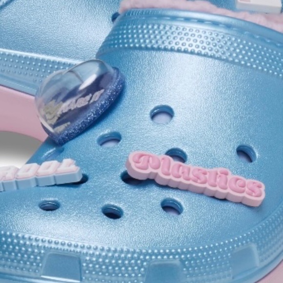 Crocs Mean Girls Platform Blue and Pink Brand New - Picture 4 of 11